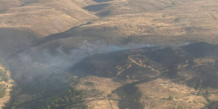 Elazığ’da Kırsal Yangın Yeniden Alevlendi! Ekipler Seferber Oldu