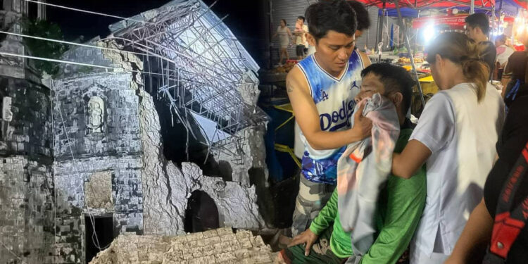 Filipinler’de 6.9’luk Deprem; Kiliseler Çöktü, Okullar Boşaltıldı! Ölü Sayısı Artıyor