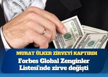 En zengin Türk iş insanı değişti: Murat Ülker zirveyi kaptırdı