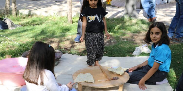 Gastronomi şöleninde çocuklar yarıştı