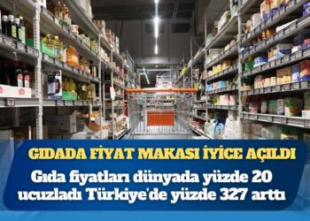 Gıdada fiyat makası iyice açıldı: Dünyada yüzde 20 ucuzladı Türkiye’de yüzde 327 arttı