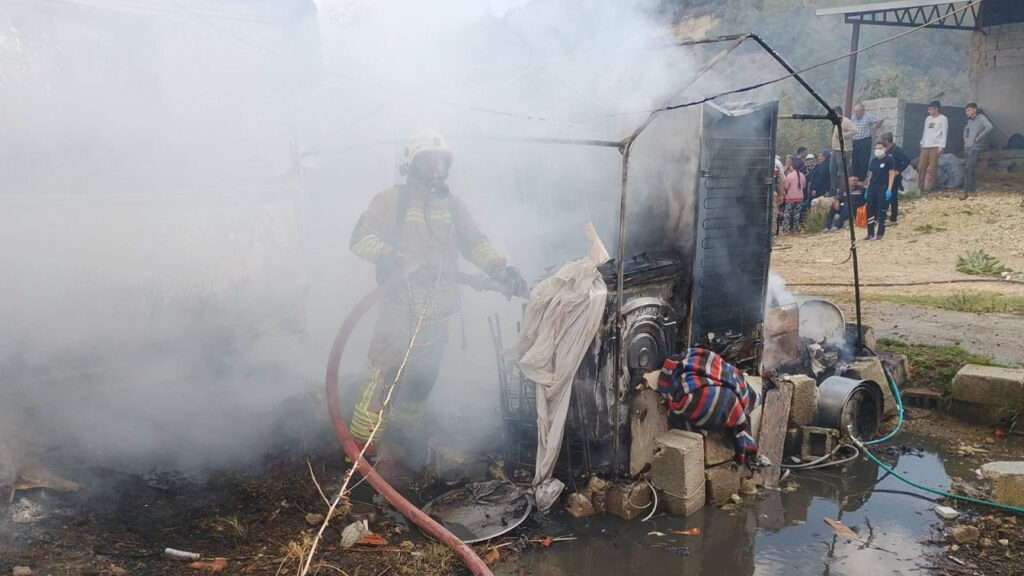 Hatay’da Yangın Faciası! 1 Yaşındaki Bebek Öldü, Anne Yaralı