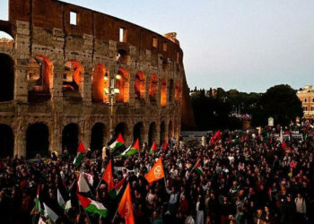 İtalya’da Filistin’e Destek Grevi! Roma'da Binler Sokağa Çıktı