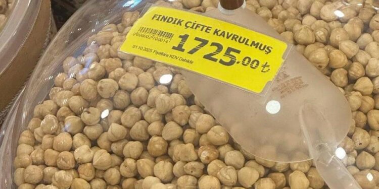 Kavrulmuş fındığın kilosu stratejik maden tungstenle aynı fiyata ulaştı