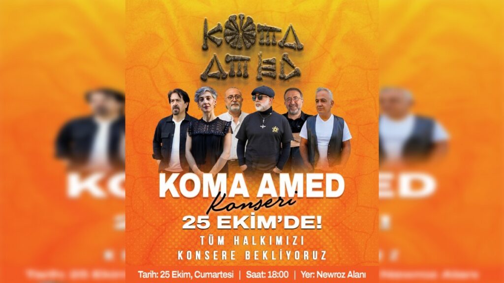 Koma Amed konserine davet