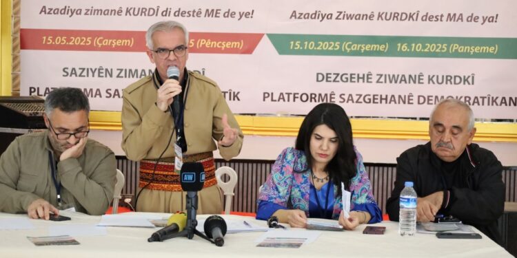 'Kürtçeye statü tanınmadığı sürece ne barış gelir ne de huzur'