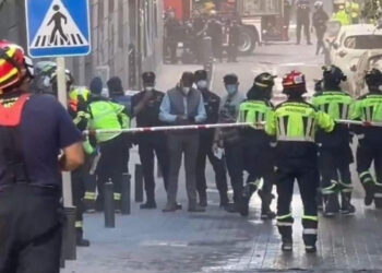 Madrid’de Facia! Çöken Binada Can Pazarı