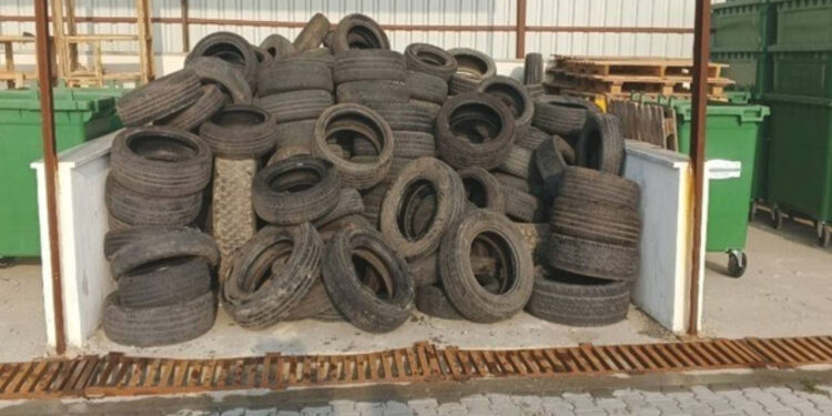 Manisa’da 86,5 Ton Lastik Geri Dönüşüme Kazandırıldı