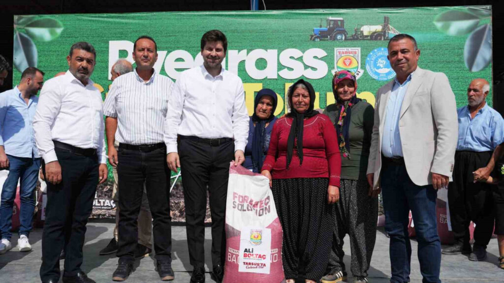 Mersin'de Üreticilere Hibe Desteği