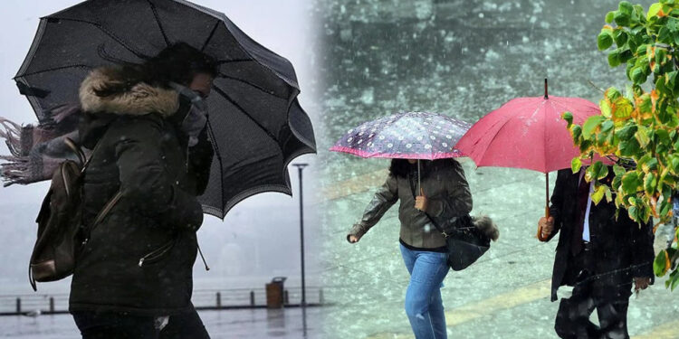 Meteoroloji'den Tüm Yurda Alarm! Şiddetli Yağış ve Fırtına Geliyor