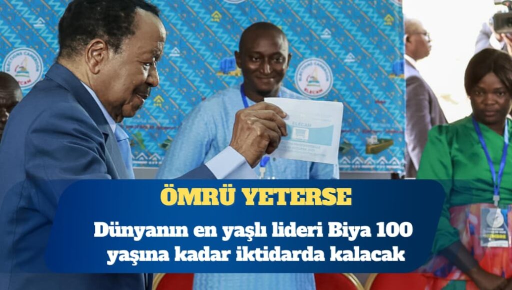 Ömrü yeterse: Dünyanın en yaşlı lideri Biya 100 yaşına kadar iktidarda kalacak