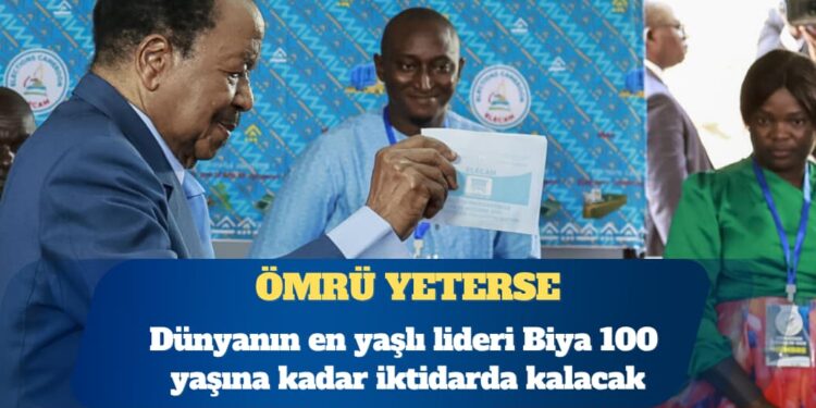 Ömrü yeterse: Dünyanın en yaşlı lideri Biya 100 yaşına kadar iktidarda kalacak