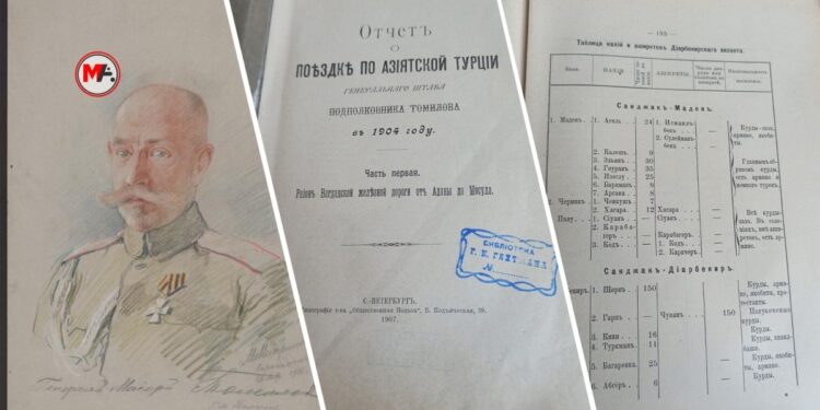 Rus yarbay Tomilov’un anılarında Amed