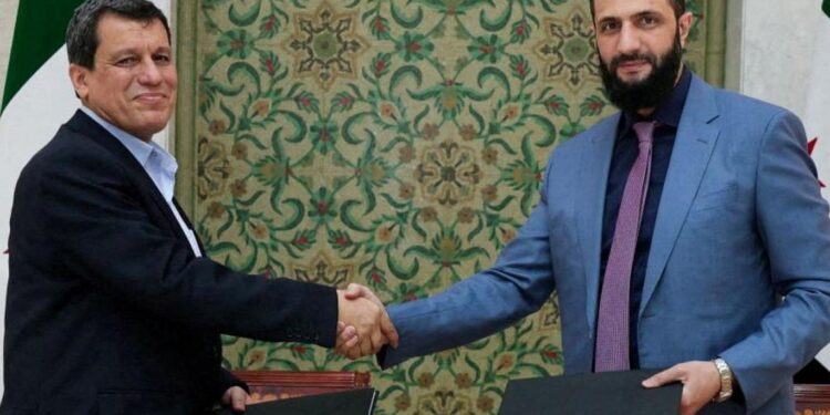 SDG-Suriye arasında ateşkes: Mazlum Abdi ve Ahmed Şara bir araya gelecek