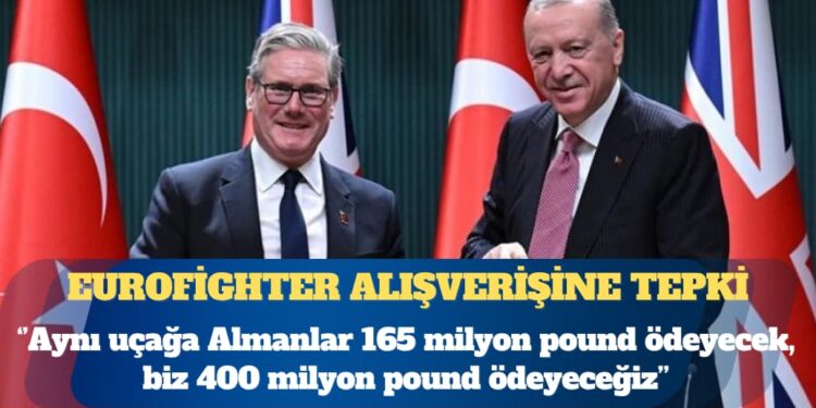 Turhan Çömez, Eurofighter alışverişine tepki gösterdi: Aynı uçağa Almanlar 165 milyon pound ödeyecek, biz 400 milyon pound ödeyeceğiz