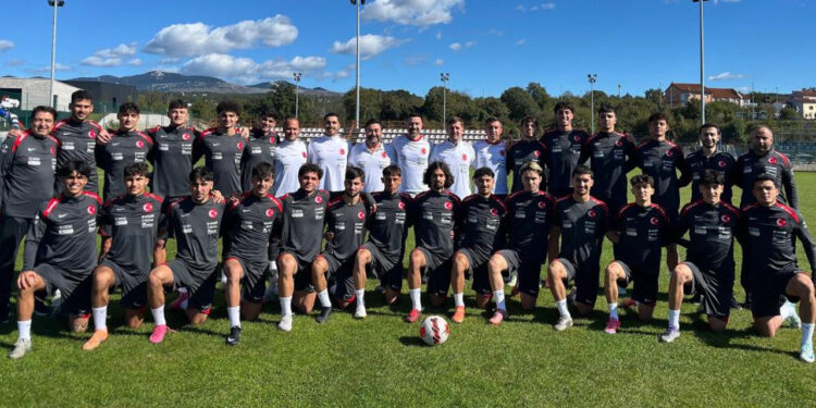 U19 Milli Takımı, Danimarka Maçı Hazırlıklarına Başladı