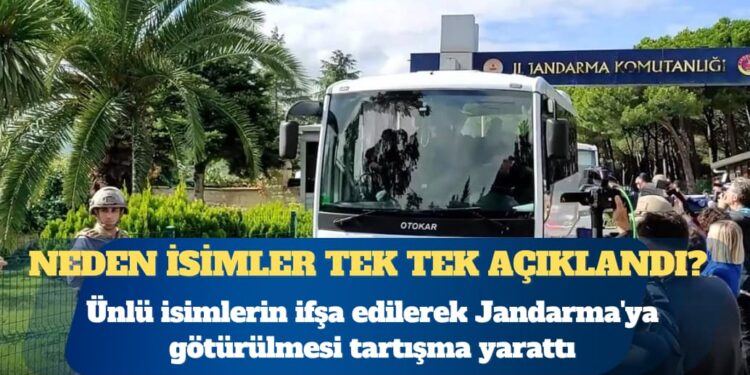 Ünlülerin ifşa edilerek Jandarma’ya götürülmesi hukuki mi?
