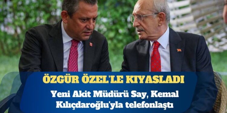 Yeni Akit Müdürü, Kemal Kılıçdaroğlu’yla görüştü