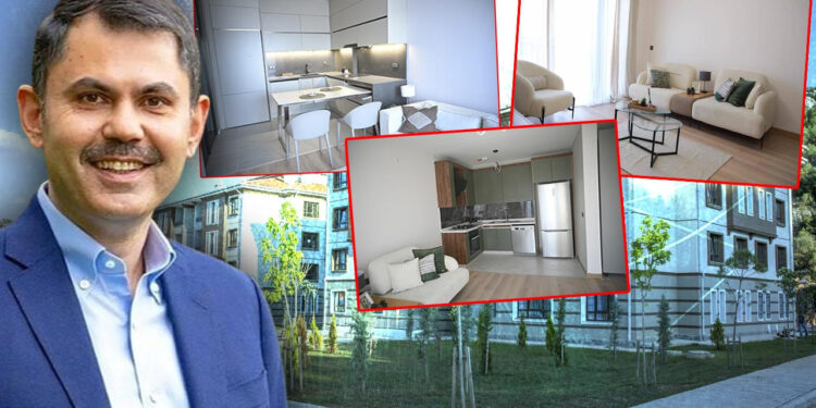 Yüzyılın Konut Projesi’nde Detaylar Belli Oldu! Bakan Kurum Örnek Daireleri Paylaştı