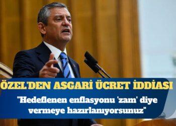 Özgür Özel’den asgari ücret iddiası: AKP hükümetinin düşündüğü oranı söyledi