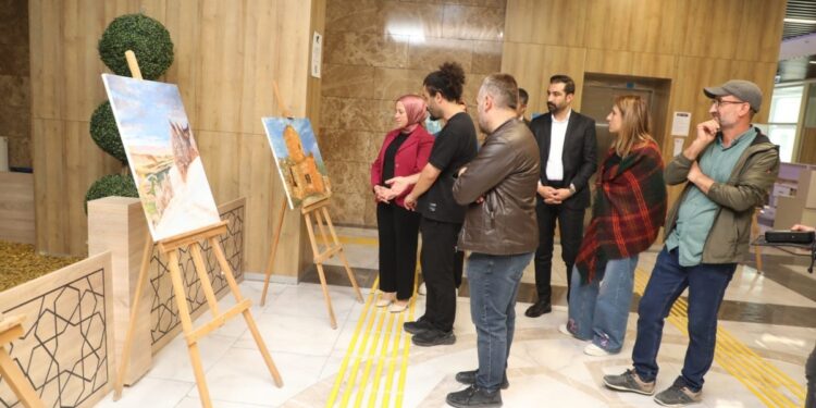 ‘Zamanın izi’ sergisi sanatseverlerle buluştu