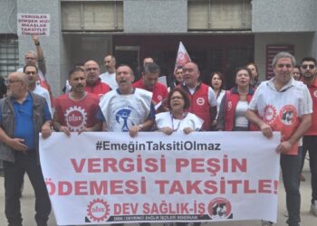 İşçilerden ücretlerinin taksitle ödenmesine tepki