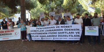 Asistan hekimler eylemde