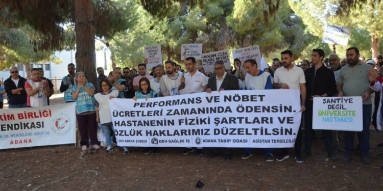 Asistan hekimler eylemde