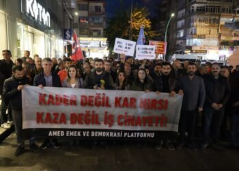 Pasûr’daki iş cinayeti protesto edildi: Önlemler alınmadı