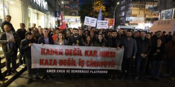 Pasûr’daki iş cinayeti protesto edildi: Önlemler alınmadı