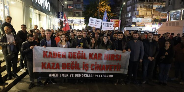 Pasûr’daki iş cinayeti protesto edildi: Önlemler alınmadı