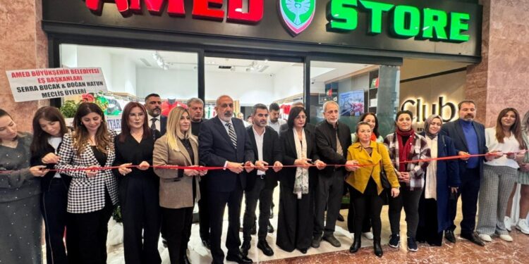 Amedspor 4’üncü store mağazasını açtı