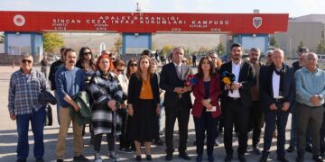 DEM Parti Sincan Cezaevi önünde: İktidar sürece uygun davransın