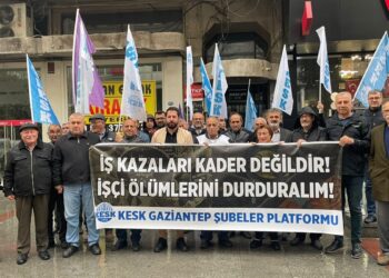 Dîlok’ta iş cinayetleri protesto edildi