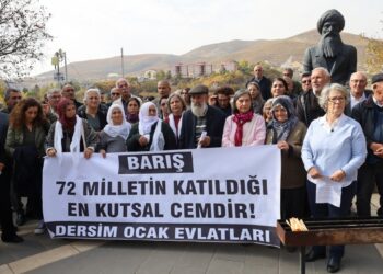 Dêrsim Ocak Evlatları: Barış için çabalamak en kutsal ibadettir