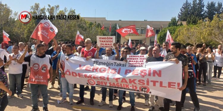 Ödenmeyen maaşları taksite böldüler, onu da yatırmadılar