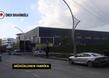 Ruhsatsız fabrika yangından sonra mühürlendi!