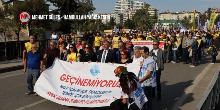 KESK’in bölge mitingine katılan emekçiler: Halktan yana bütçe istiyoruz