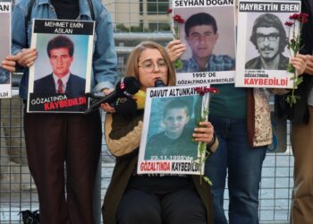 Cumartesi Anneleri Kerboran’da kaybedilenler için adalet istedi