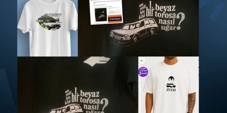 ‘Beyaz Toros’ ve ‘JİTEM’ baskılı tişörtlere takipsizlik kararı