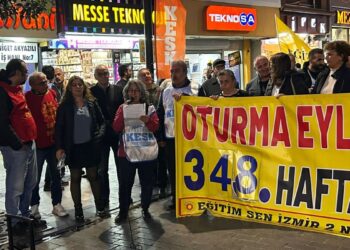 KHK eyleminde adalet talebi