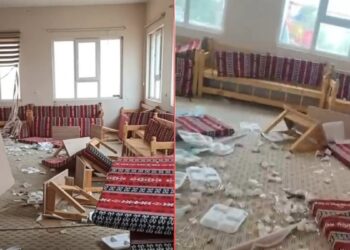 Mêrdîn’de taziye evine saldırı