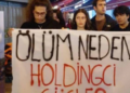 Yangını protesto eden 4 genç tutuklandı