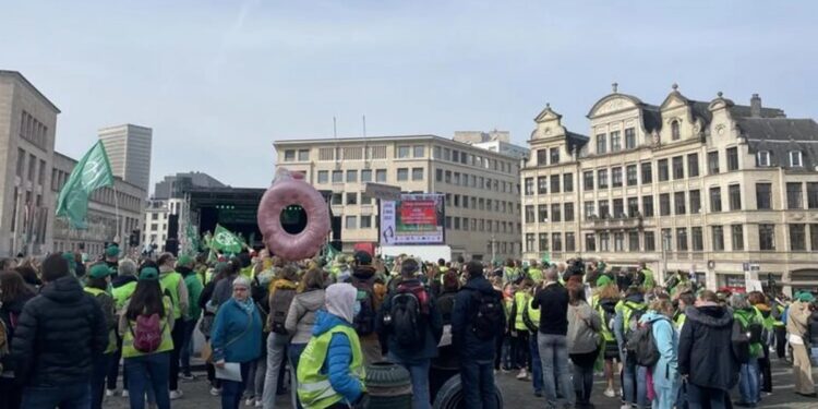 Belçika’da 3 günlük genel grev başladı