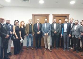 Uluslararası basın heyeti, RTÜK üyesi İpekyüz’le bir araya geldi