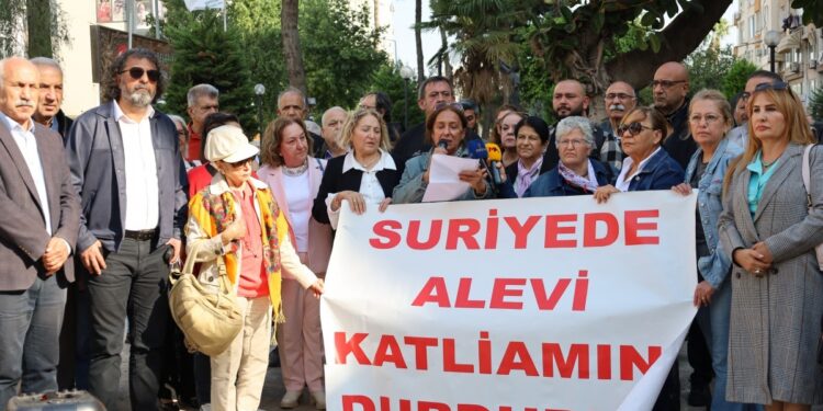 Suriye’deki Alevilere dönük katliam protesto edildi