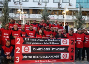 223 işçinin direnişi sürüyor
