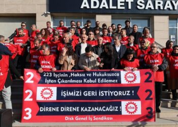 Kayyımın işten çıkardığı işçiler 103’üncü günde adliye önünde