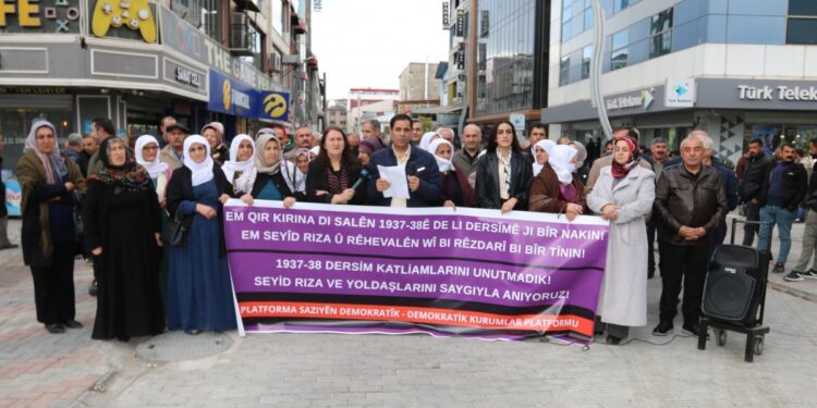 Seyîd Rıza ve yol arkadaşları birçok kentte anıldı