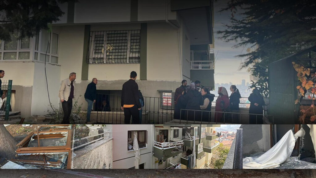 Ankara'da Doğal Gaz Faciası! Boruyu Kesip Ateşe Verdi